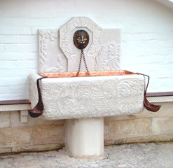 font in the Marfo-Mariinsky monastery