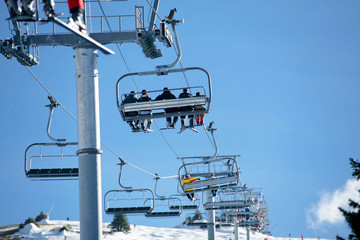 Telesiège ski