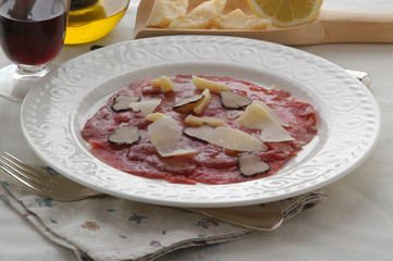 Carpaccio di manzo - Antipasti di carne