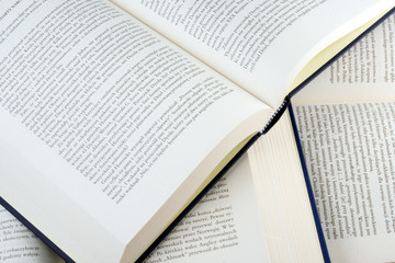 Obraz premium Open books