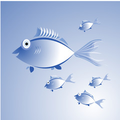 Fish in the ocean