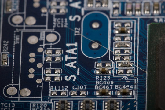 motherboard closeup