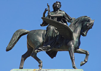 Obraz premium Architectural detail of the Vienna Opera