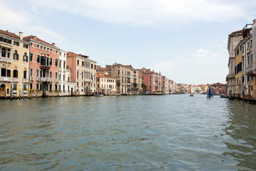 Buildings along the Grand Canal, Venice, Italy
