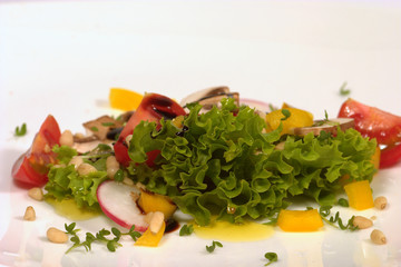 Salatportion