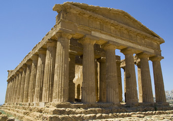 temple, Agrigento, Sicile