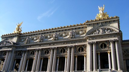 Fototapeta na wymiar Opéra Garnier, Paryż