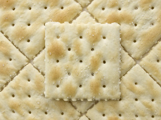 Salted Crackers square pattern
