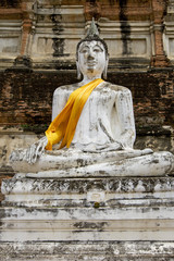 Buddhastatue in Ayutthaya, Thailand