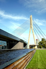 Obraz premium Panorama of bridge