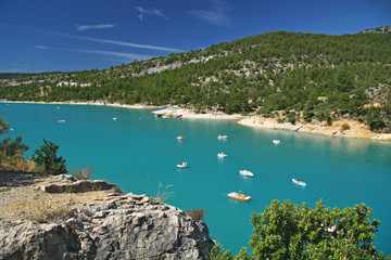 Obraz premium Lake Holy Cross