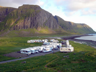 Bivouac de camping-cars