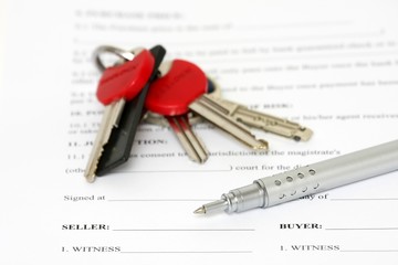 Contract, ready to be signed