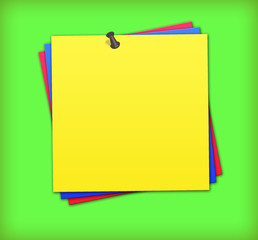 color  adhesive note