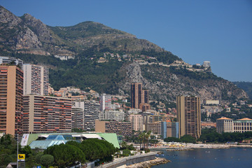 Vue sur Monte Carlo