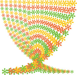 blumen stauss bunt farbig lebendig