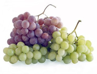 clusters of sweet grapes