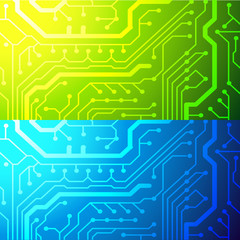 Vector Electric Background Texture