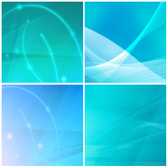 Fototapeta premium abstract galaxy waves