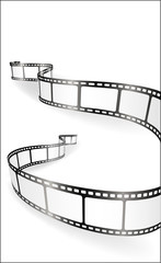 Fototapeta premium film strips - vector
