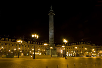 Fototapeta na wymiar Place Vendome - Paryż