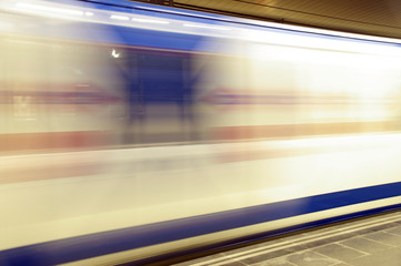 Fototapeta premium Metro en Madrid
