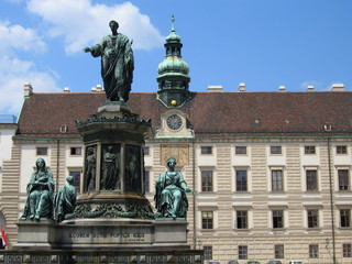 Fototapeta na wymiar Hofburg (Vienne)