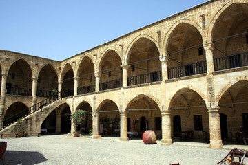 Old Historic Marketplace in Nicosia, Cyprus