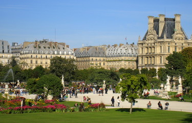 Fototapeta na wymiar Ogród Tuileries