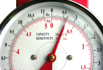 kitchen scales (detail)