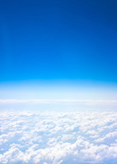 Fototapeta na wymiar widok z samolotu