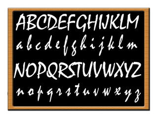 Obraz premium Alphabet