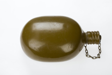 Old soldier flask from Second World War