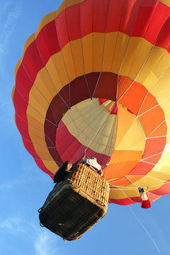 Ballon  avec ciel bleu