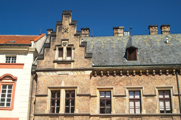 Fototapeta na wymiar old building in castle