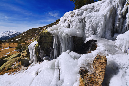 Chorrera helada.