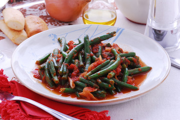 Fagiolini in tegame - Contorni