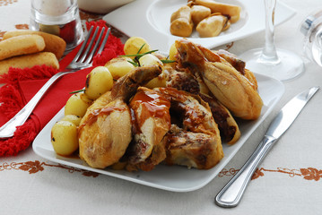 Pollo fegatini e funghi - Secondi di Carne Lombardia