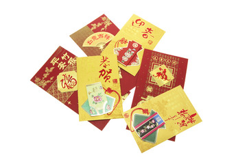 Fototapeta na wymiar Chinese New Year Red Packets