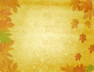 grungy autumn background