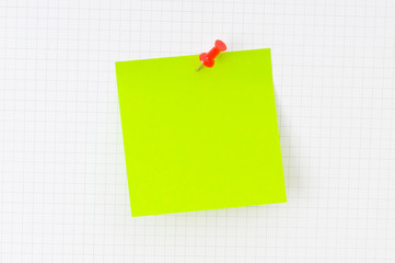 Business concept - reminder note on the paper