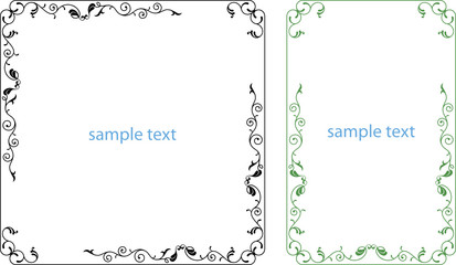Frame Design (Design Element frame)