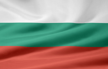 Obraz premium Bulgarische Flagge