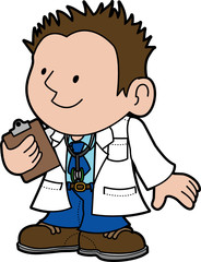 Illustration of doctor