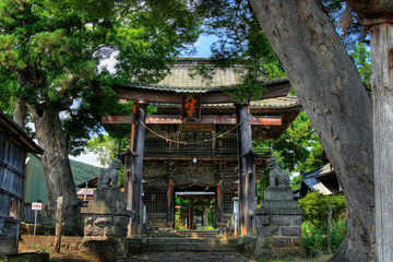 Fototapeta na wymiar Hachiman świątynia 2