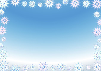 Fototapeta na wymiar Snowflake Background