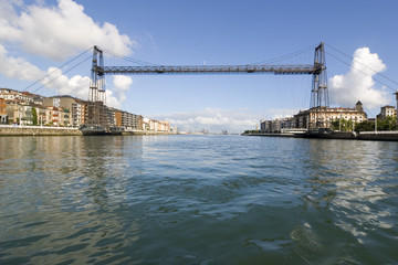hanging bridge of portugalete
