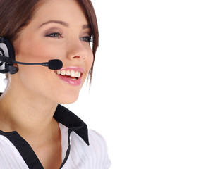 customer support girl