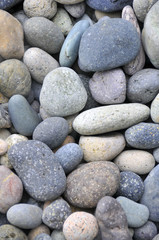 Fototapeta na wymiar Tekstury gładkie skały na brzegu morza