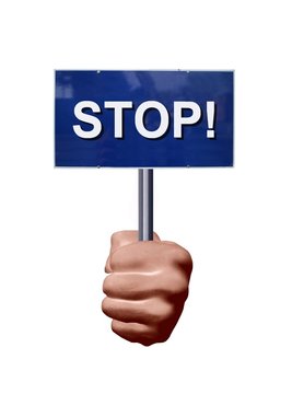 Dire stop!